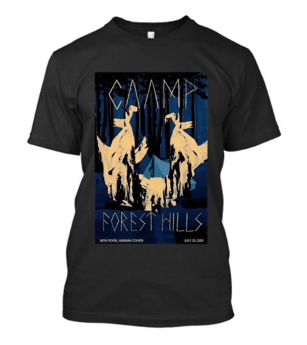 CAAMP Forest Hills Mon Rovia Hannah Cohen July 23 2026 T-Shirt