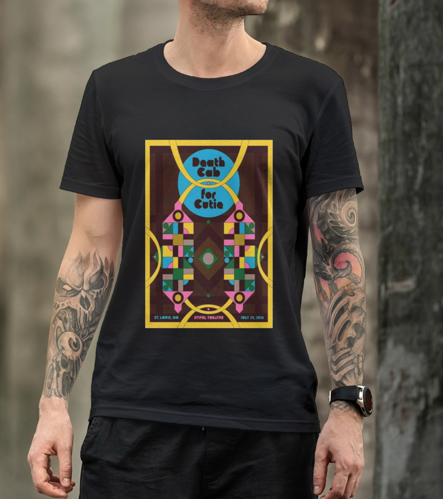 Death Cab For Cutie St. Louis Stifel Theatre July 24 2026 T-Shirt