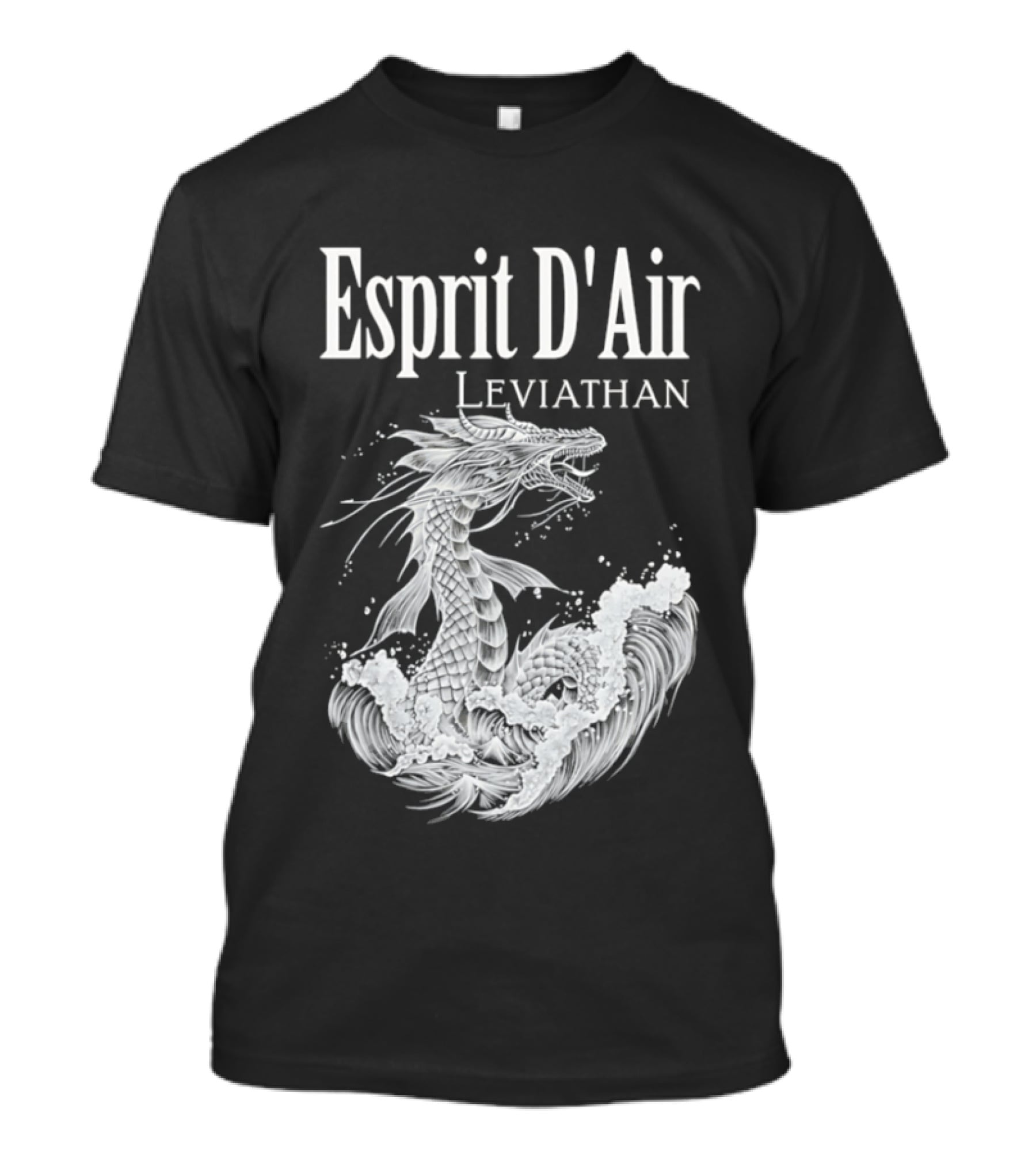 Esprit D'Air Leviathan Dragon Mythical Band T-Shirt