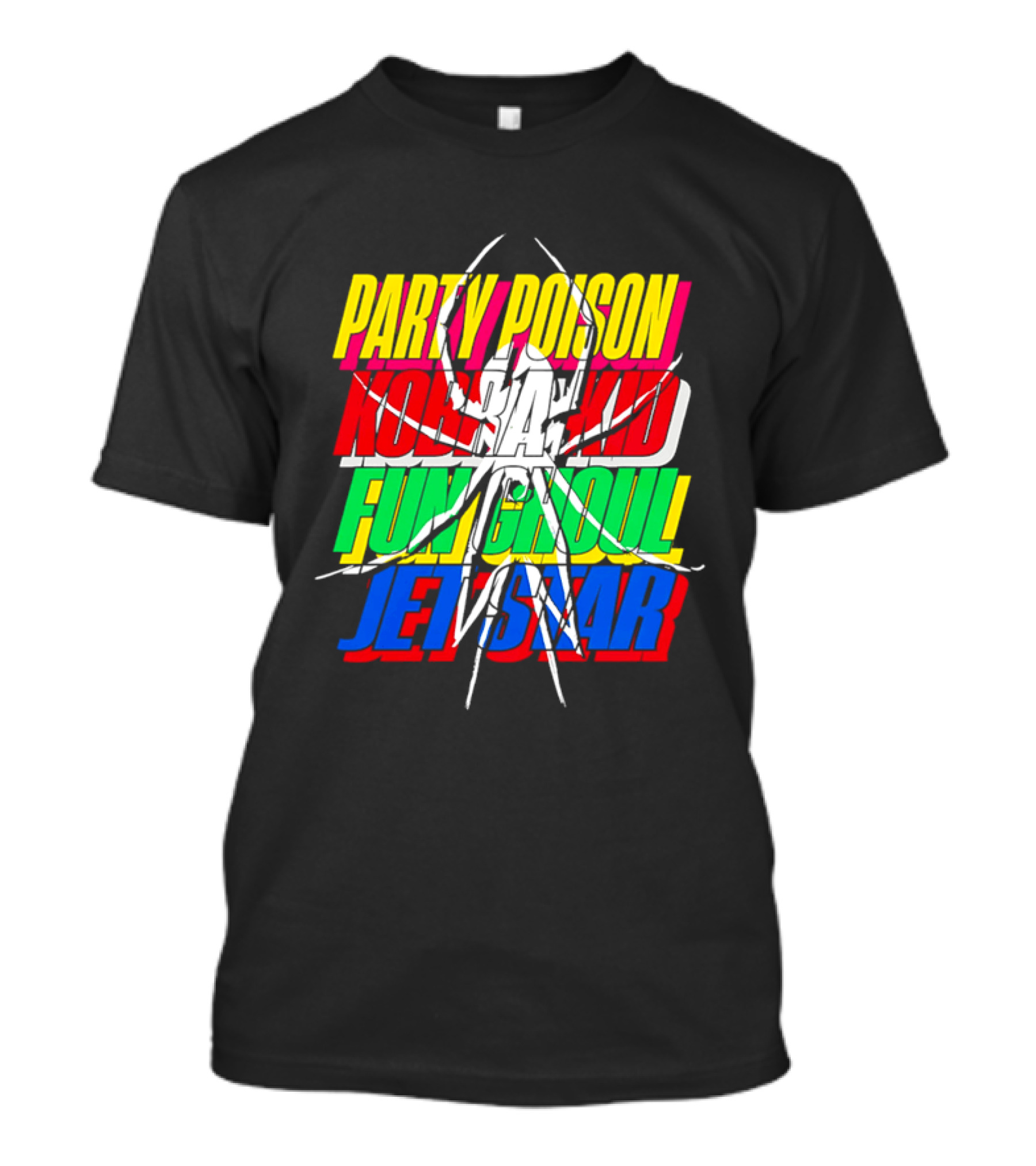 Party Poison Kobra Kid Fun Ghoul Jet Star My Chemical Romance The Fabulous Killjoys T-Shirt