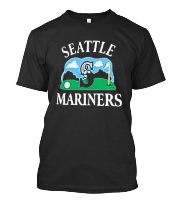 Seattle Mariners '47 Plackard Foundation Unicorn Golf T-Shirt