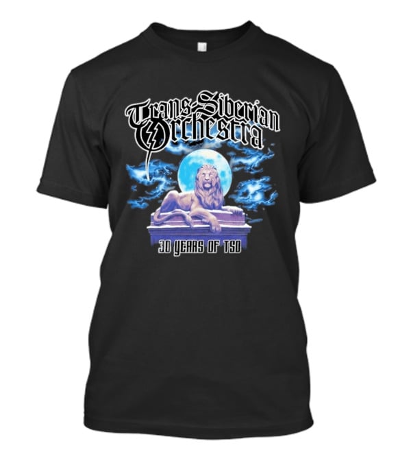 Trans Siberian Orchestra 30 Years Of TSO With Lion And Moon T-Shirt
