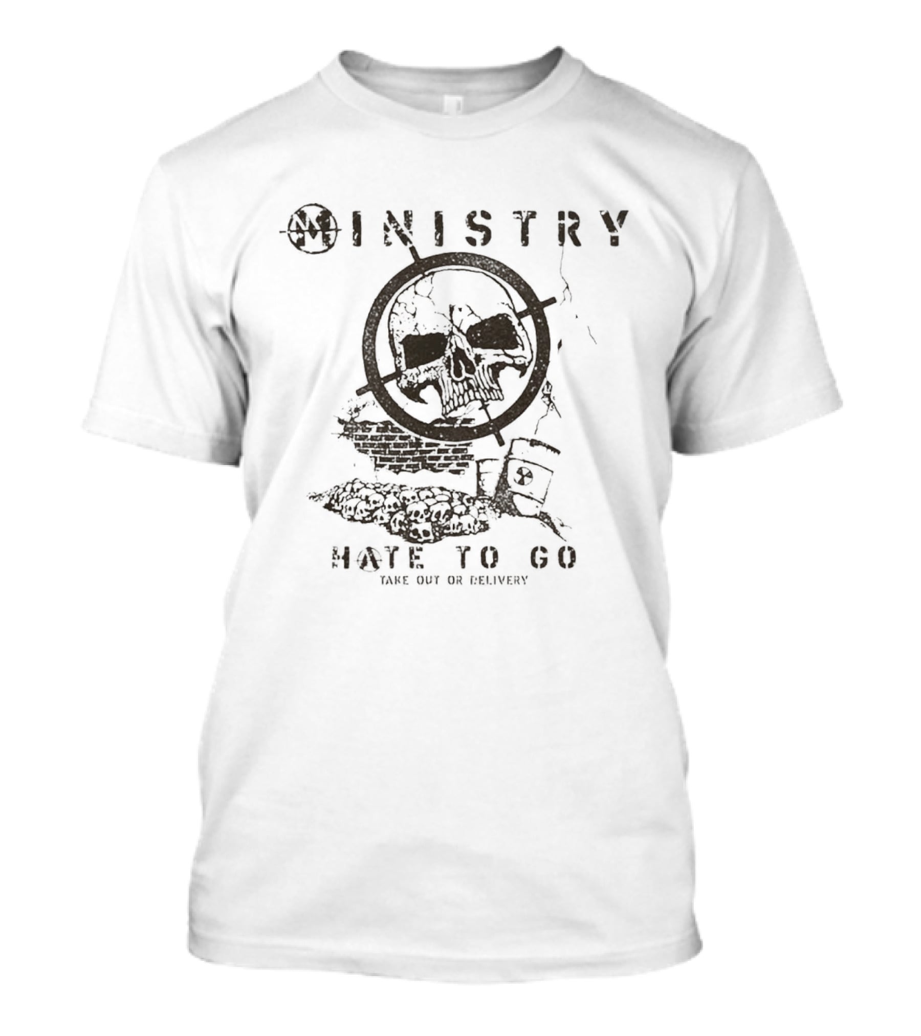 Ministry Hate To Go Take Out Or Delivery Collection Target T-Shirt