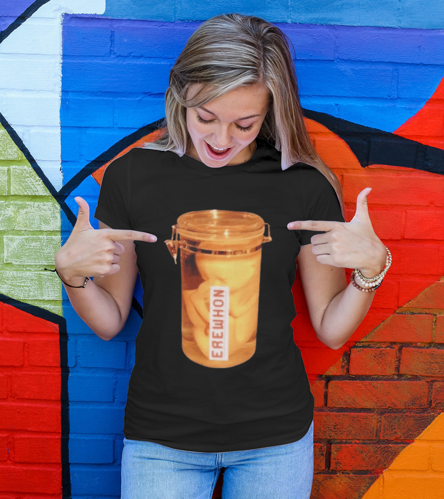 Erewhon Baby Jar Conceptual Artwork In Glass Container T-Shirt