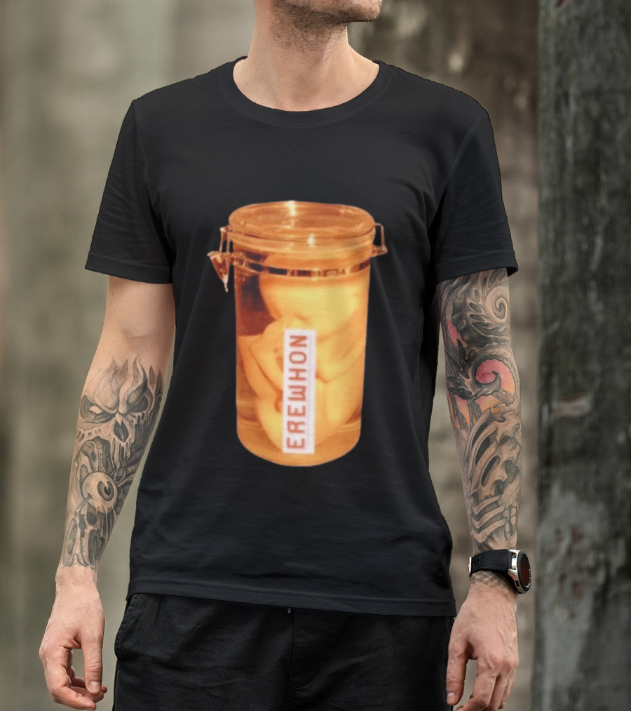 Erewhon Baby Jar Conceptual Artwork In Glass Container T-Shirt