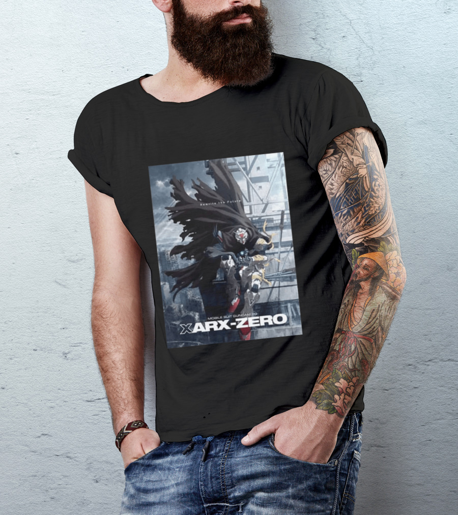 Rewrite The Future Mobile Suit Gundam RG Xarx Zero New Series T-Shirt