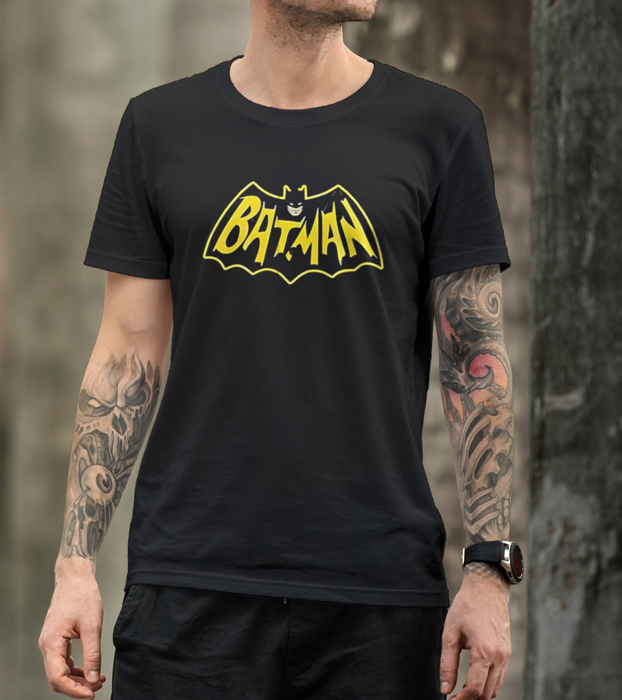 Batman Yellow Smile T-Shirt