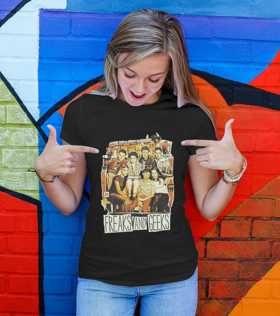 Freaks And Geeks I Don't Want To Relate To Anybody Mid Funk High School Group T-Shirt