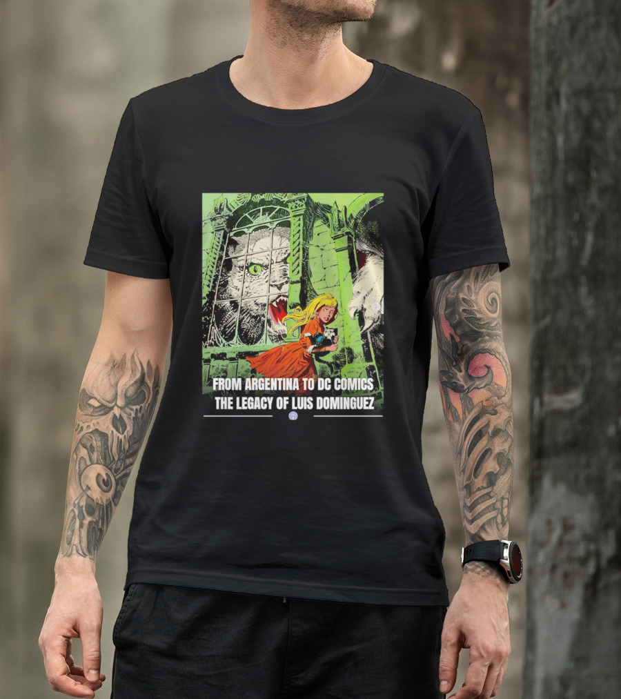 From Argentina To DC Comics The Legacy Of Luis Dominguez Vintage Comic T-Shirt