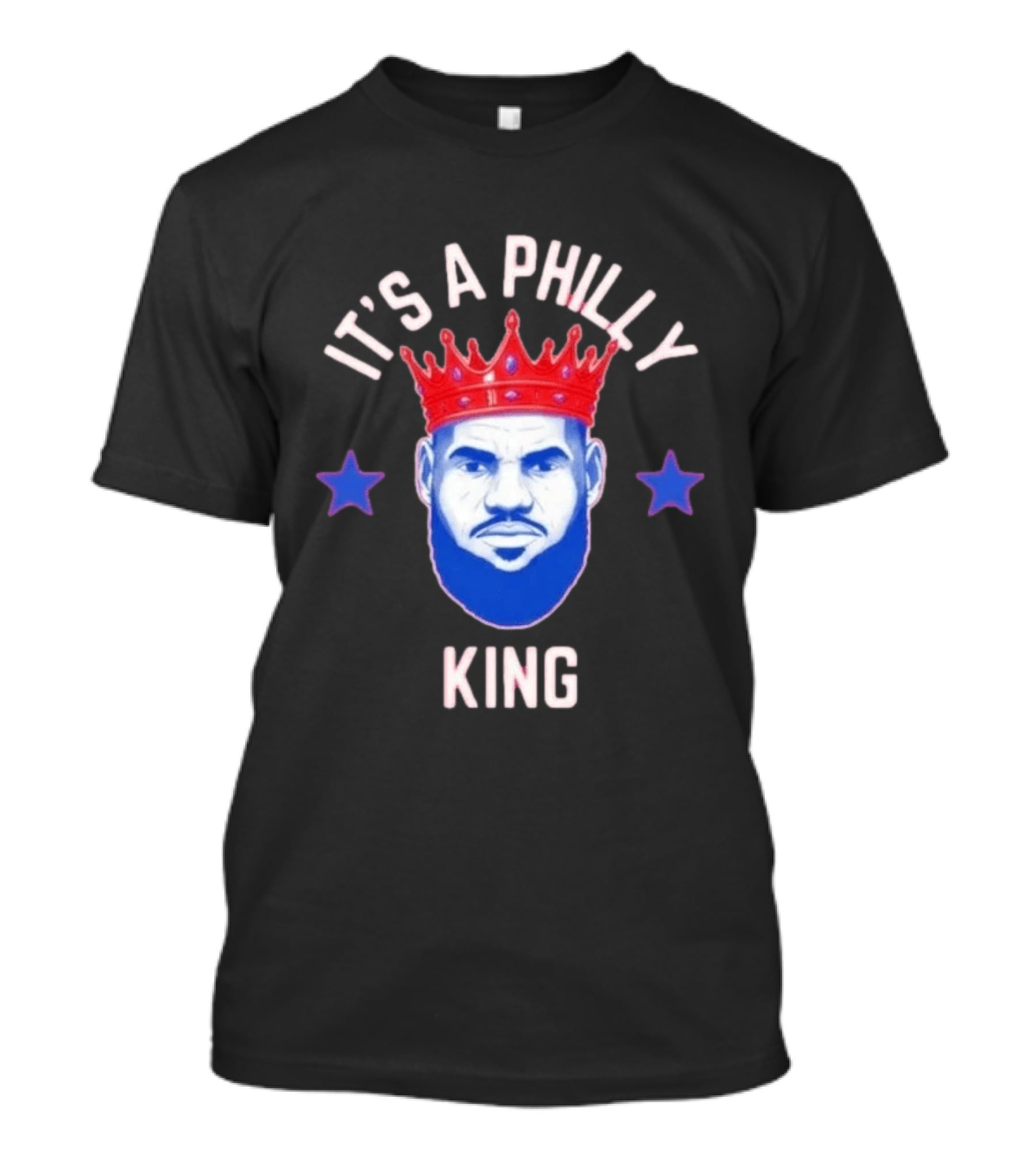 Lebron James It's A Philly King Philadelphia 76ers T-Shirt
