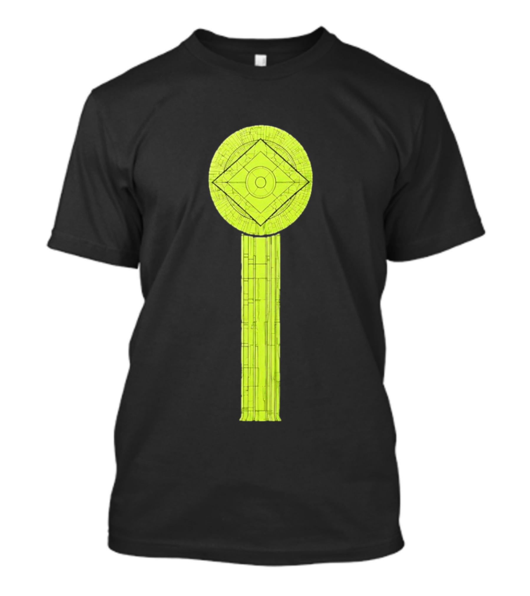 Robert Downey Jr Mystic Eye Key Circle And Lines T-Shirt