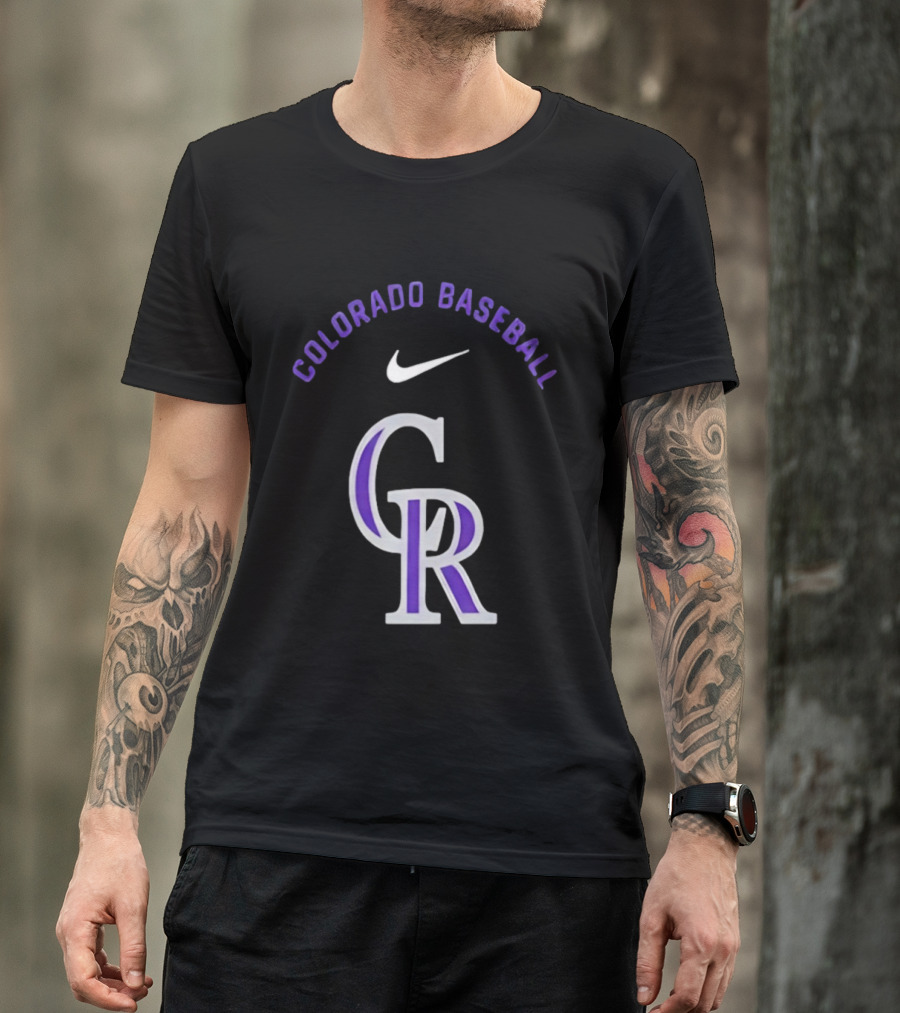Tomoyuki Sugano Colorado Rockies Nike Colorado Baseball Pregame T-Shirt