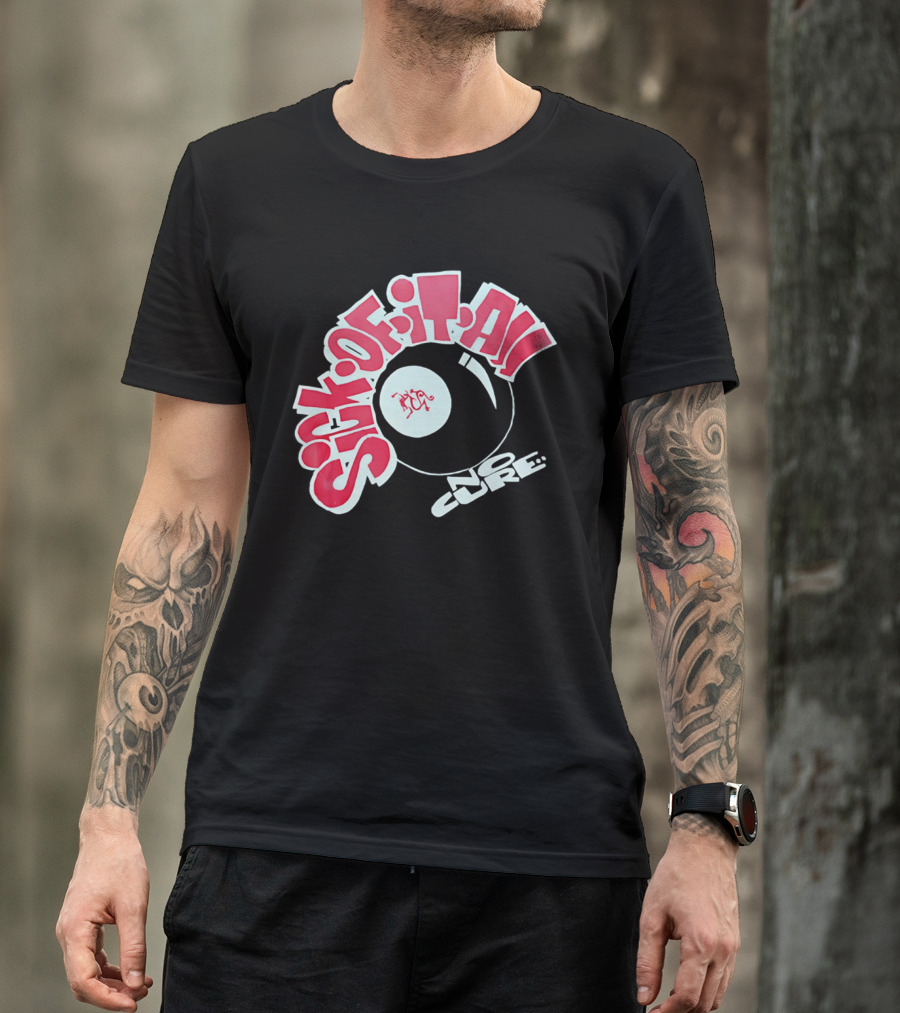 Sick Of It All No Cure Music Band ECA T-Shirt