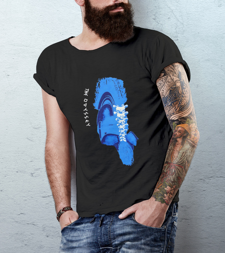 The Odyssey Greek Spartan Corinthian Helmet T-Shirt