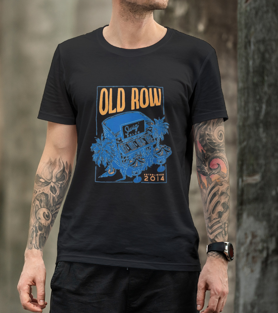 Old Row Swig Tiki Bar Est 2014 T-Shirt