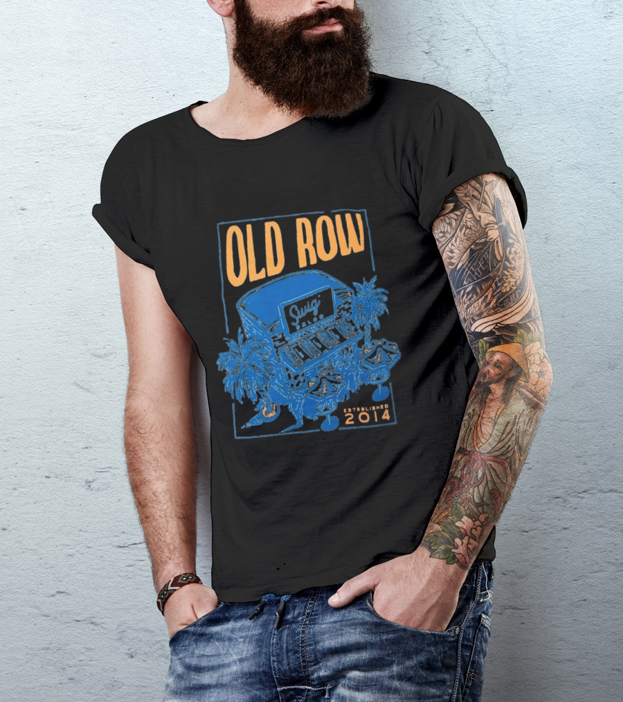 Old Row Swig Tiki Bar Est 2014 T-Shirt