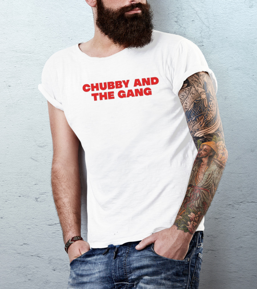Chubby And The Gang Bold Red T-Shirt