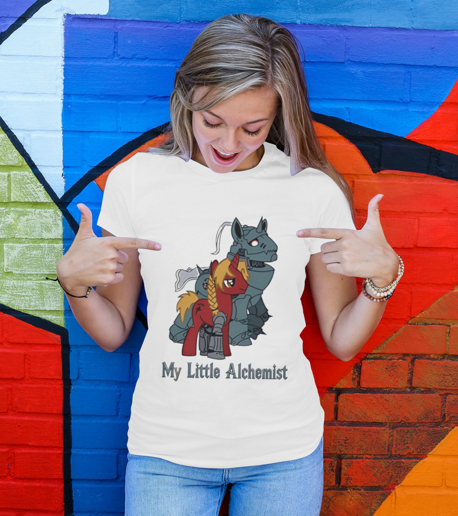 Fullmetal Alchemist My Little Pony Crossover My Little Alchemist T-Shirt