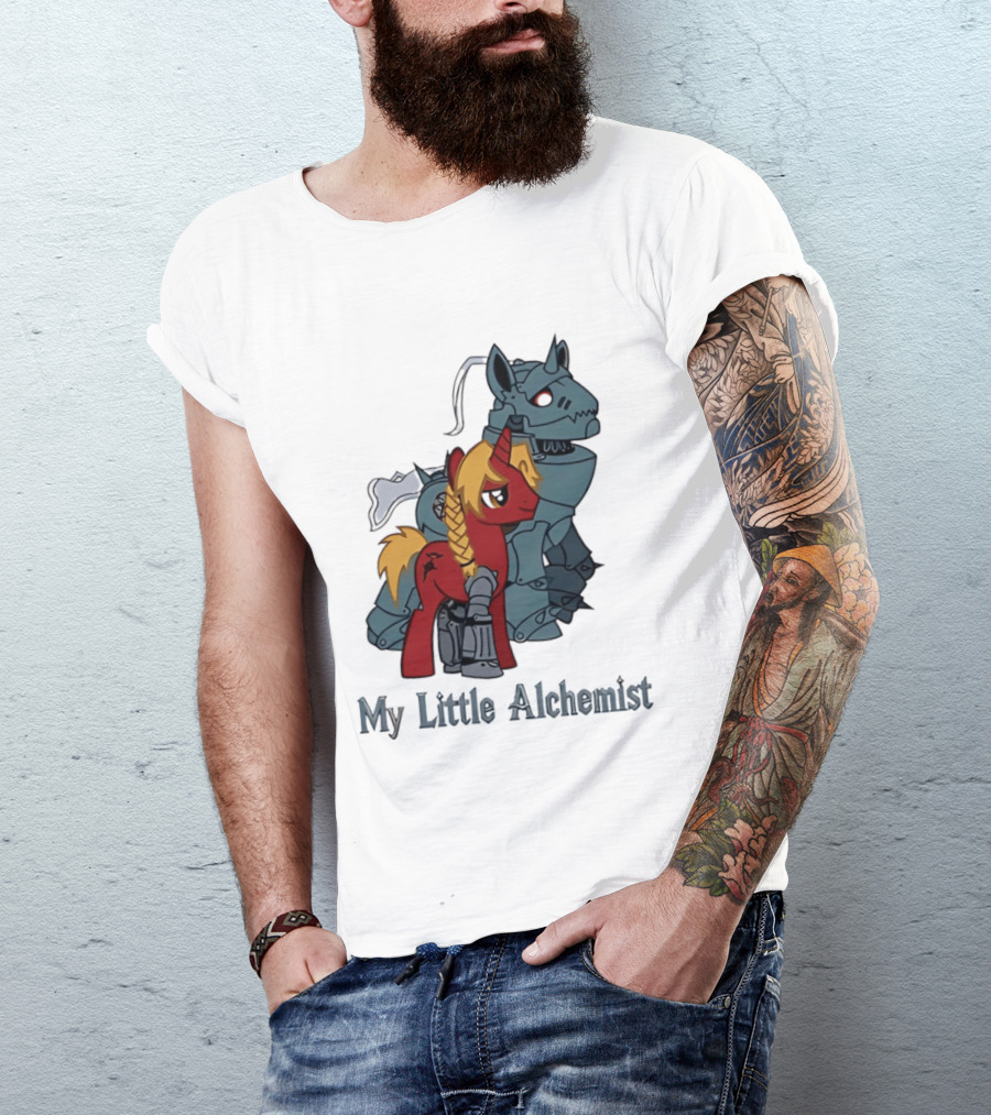 Fullmetal Alchemist My Little Pony Crossover My Little Alchemist T-Shirt