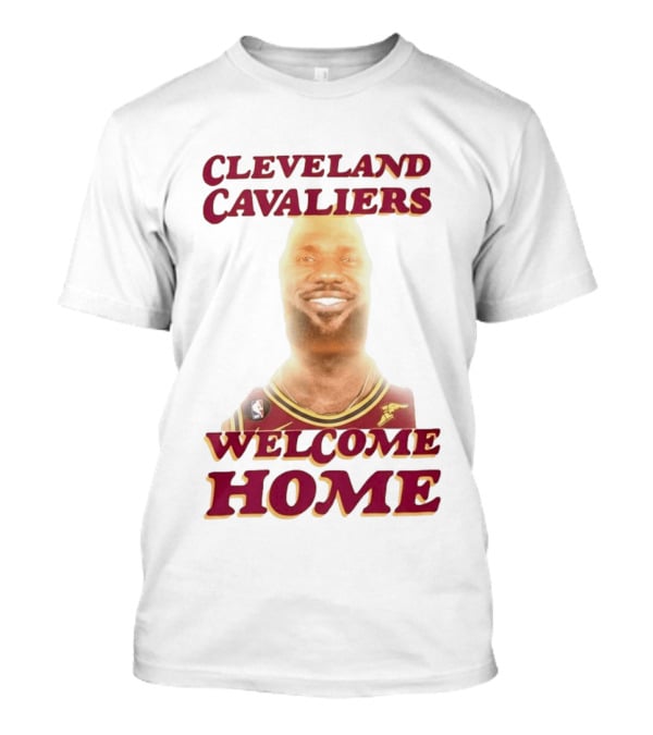 Cleveland Cavaliers Welcome Home LeBron James T-Shirt