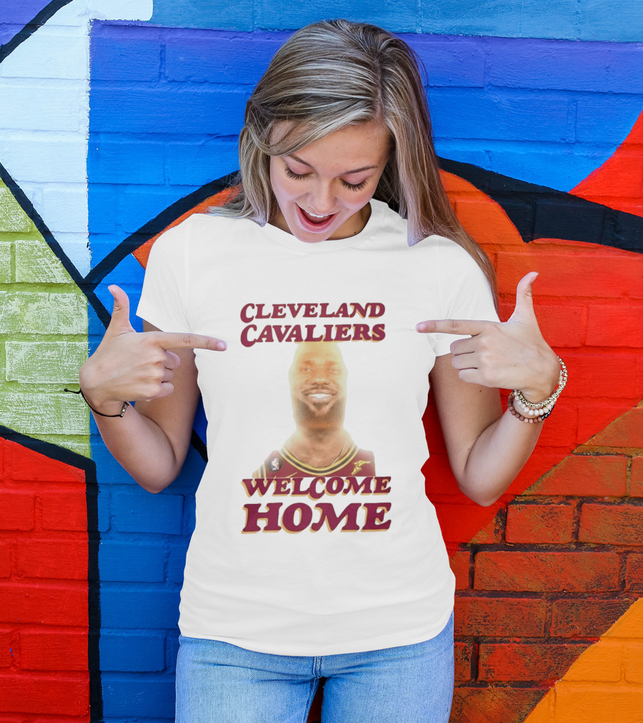 Cleveland Cavaliers Welcome Home LeBron James T-Shirt