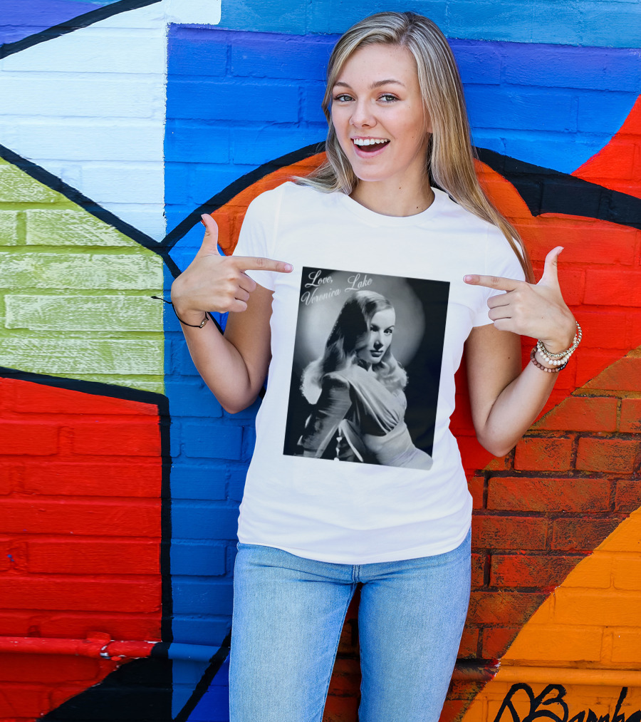 Veronica Lake Vintage Hollywood Glamour T-Shirt