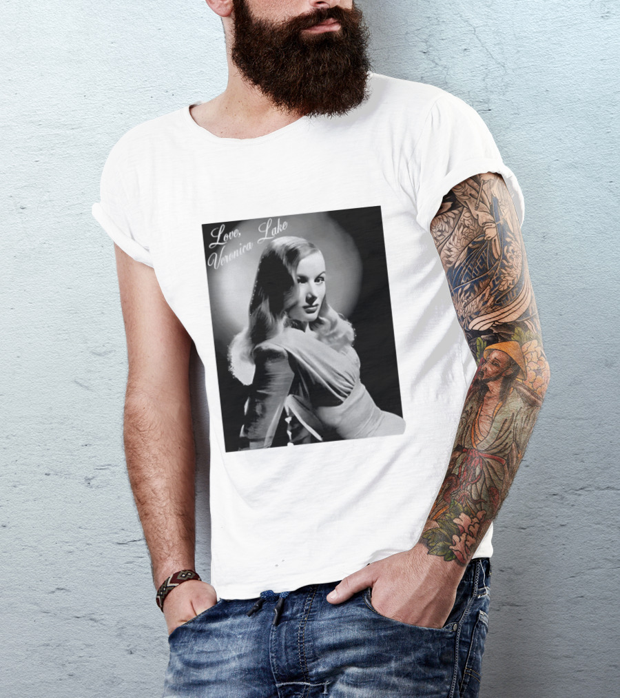 Veronica Lake Vintage Hollywood Glamour T-Shirt