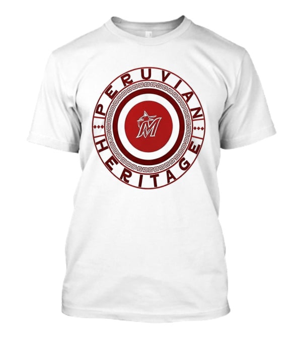 Miami Marlins Peruvian Heritage 2026 Celebration T-Shirt