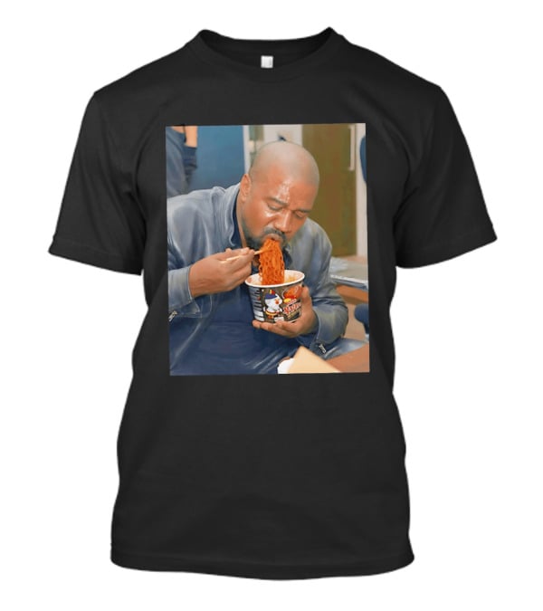 Buldak Bokkeum Myeon Kanye West Noodle Cup Spicy Challenge T-Shirt