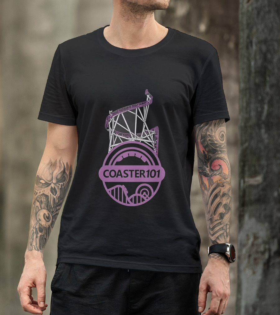 Coaster101 Project Purple 2027 Roller Collaboration T-Shirt