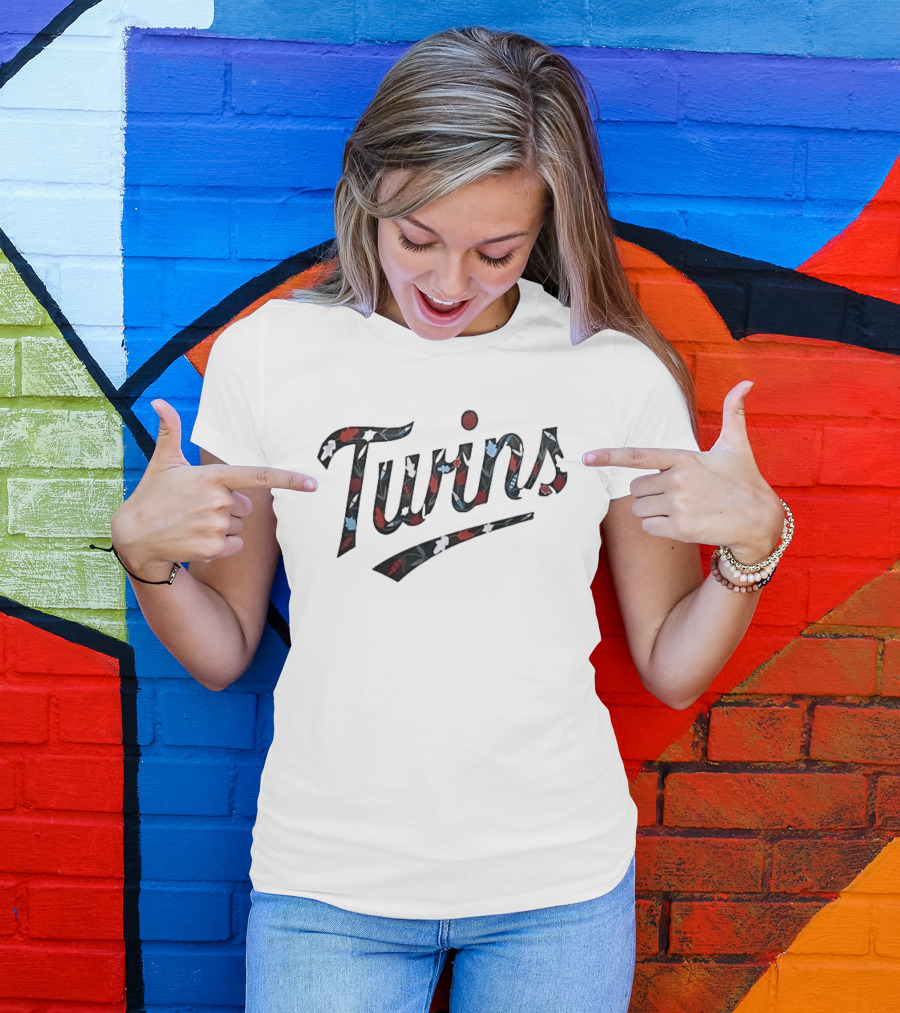 Minnesota Twins Native American Heritage Night 2026 Floral T-Shirt