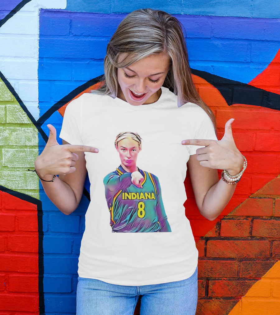 Sophie Cunningham Indiana Number 8 Indiana Fever Basketball Meme T-Shirt