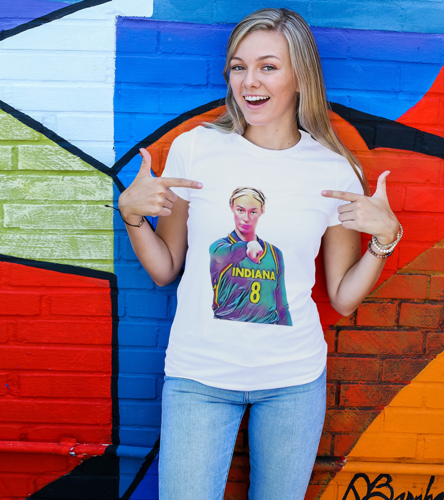 Sophie Cunningham Indiana Number 8 Indiana Fever Basketball Meme T-Shirt