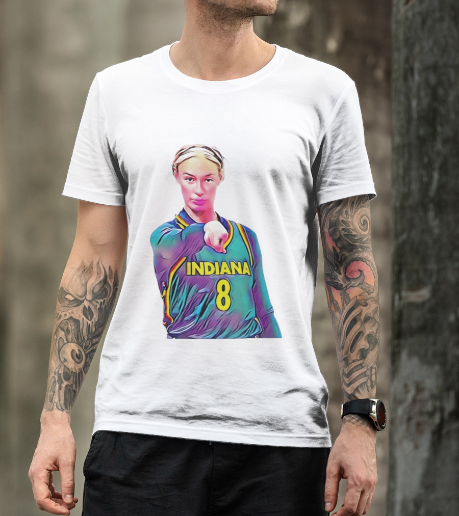 Sophie Cunningham Indiana Number 8 Indiana Fever Basketball Meme T-Shirt