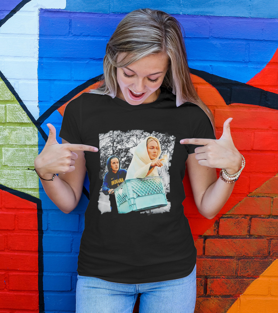 Caitlin Clark Sophie Cunningham ET Indiana Fever Basketball Iconic Movie Mashup 2026 T-Shirt