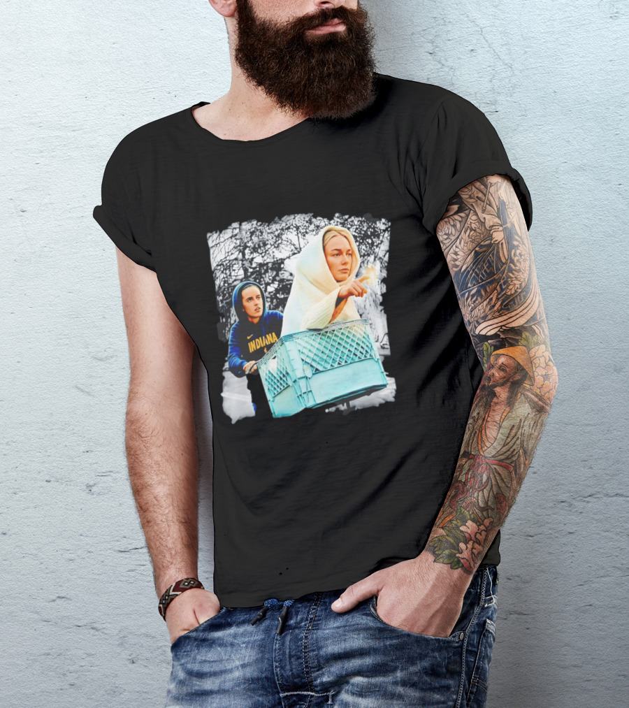 Caitlin Clark Sophie Cunningham ET Indiana Fever Basketball Iconic Movie Mashup 2026 T-Shirt