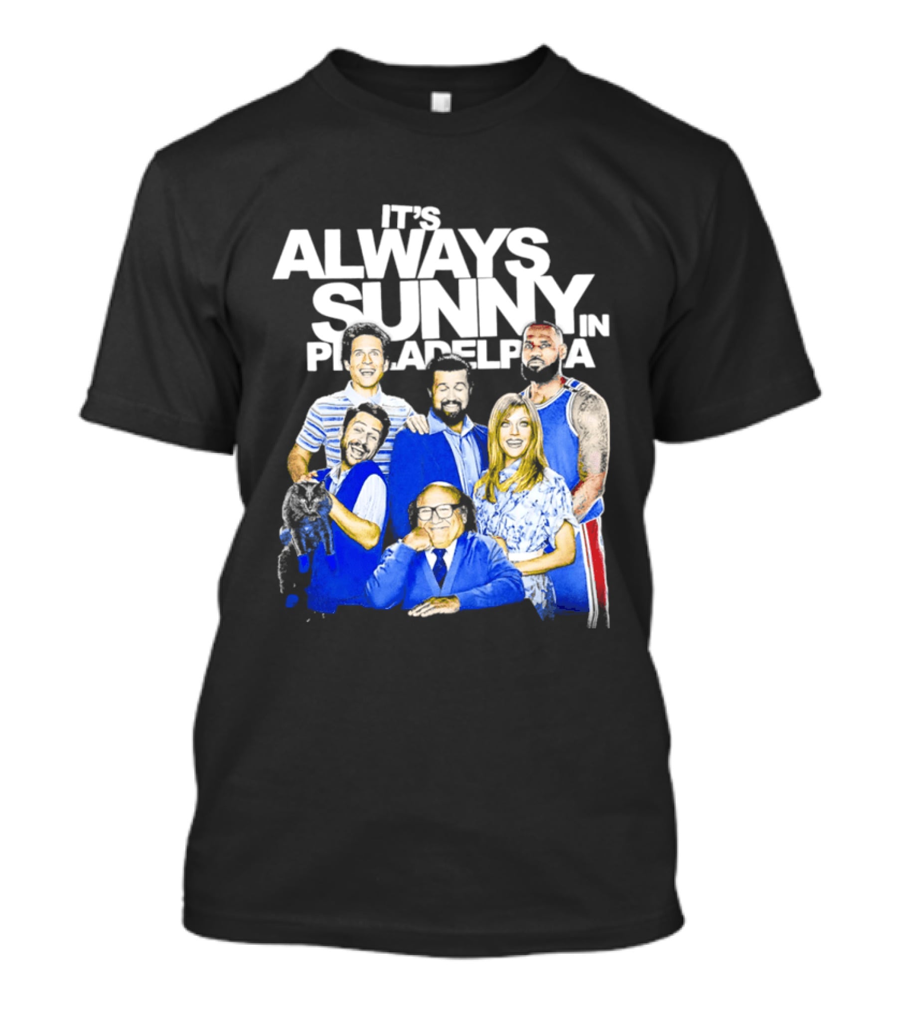 It's Always Sunny In Philadelphia Lebron James Kitten Mittens T-Shirt