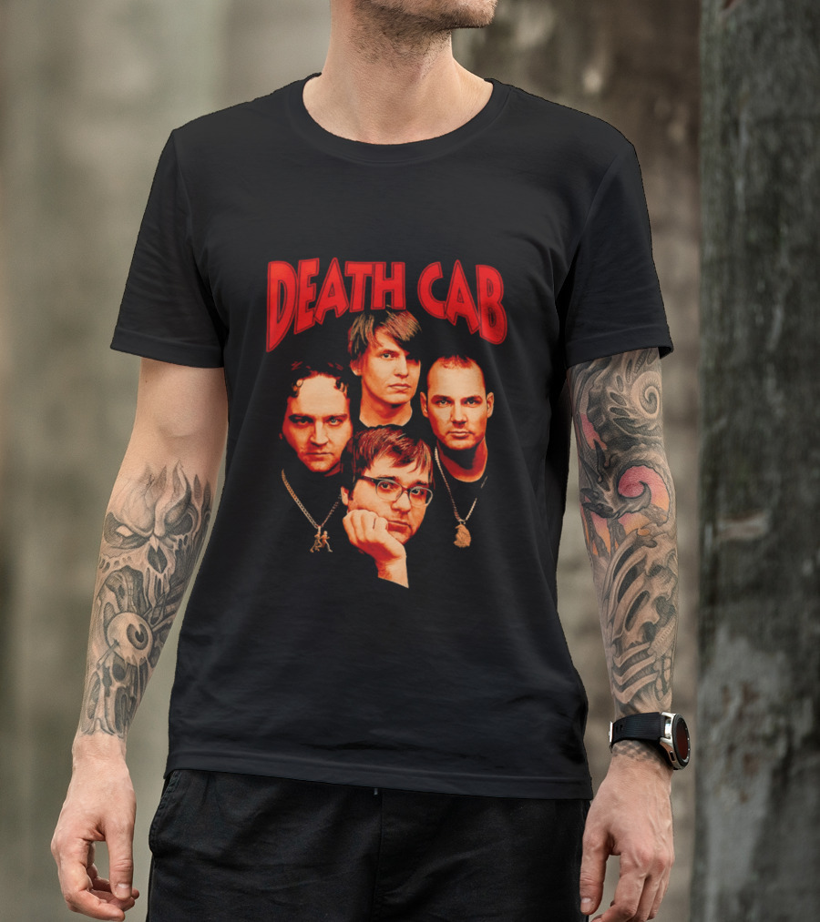 Death Cab For Cutie Band Members T-Shirt