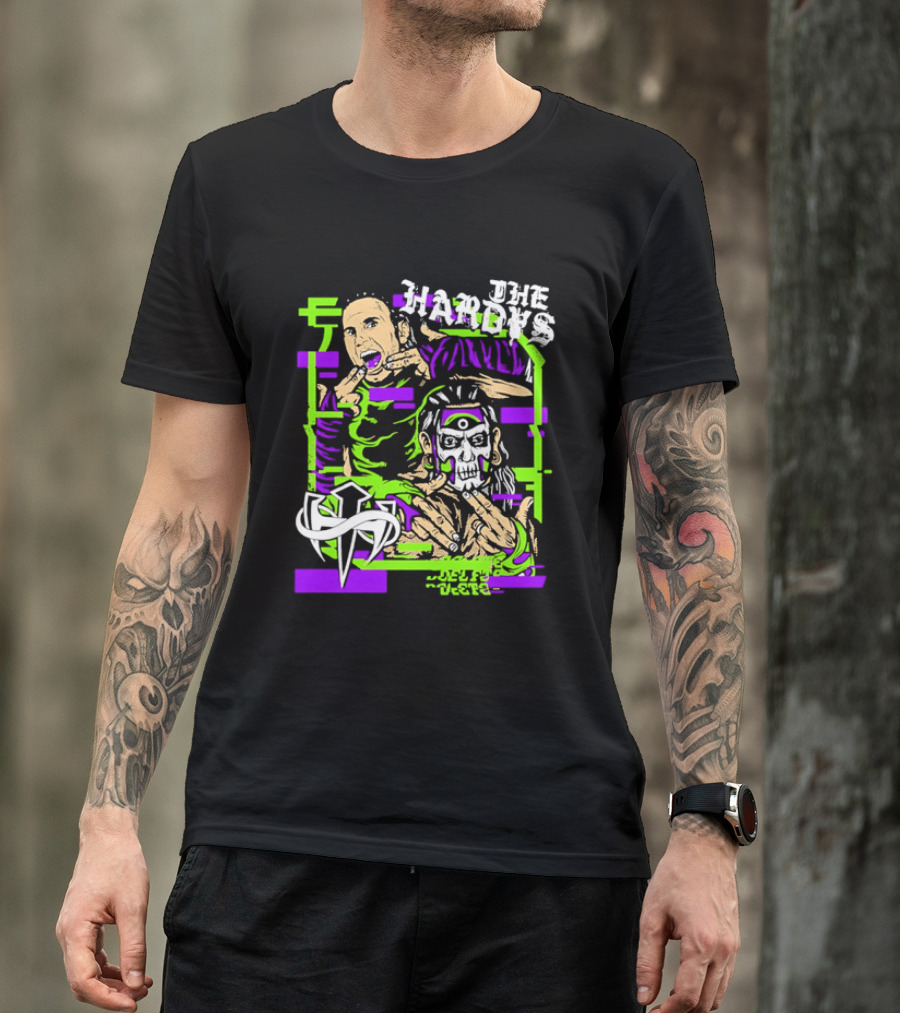 The Hardys Delete Or Decay Wrestling Team T-Shirt