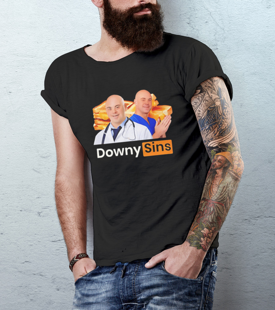 DownySins Meme Parody With Toast T-Shirt