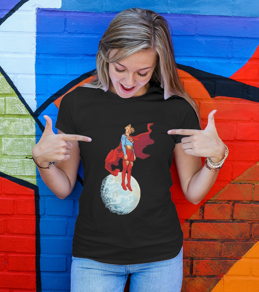 Rebecca Ferguson Supergirl Iconic Comic T-Shirt