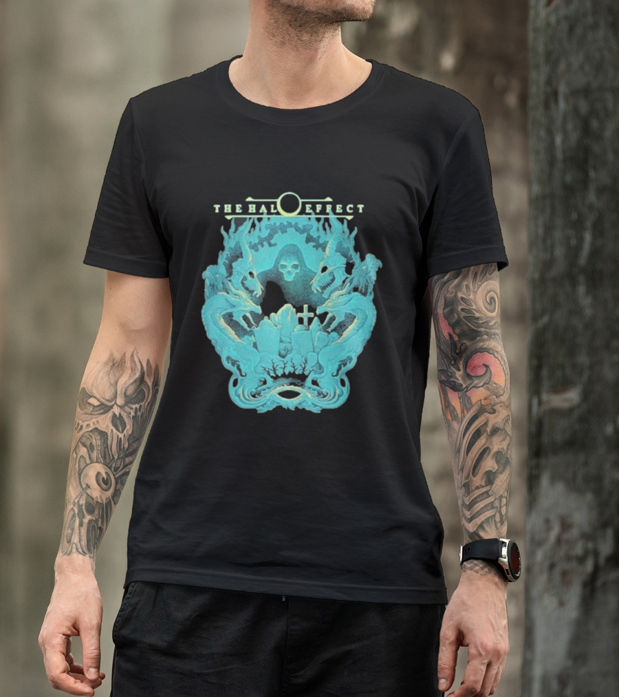 The Halo Effect Dragons Skull Fantasy T-Shirt