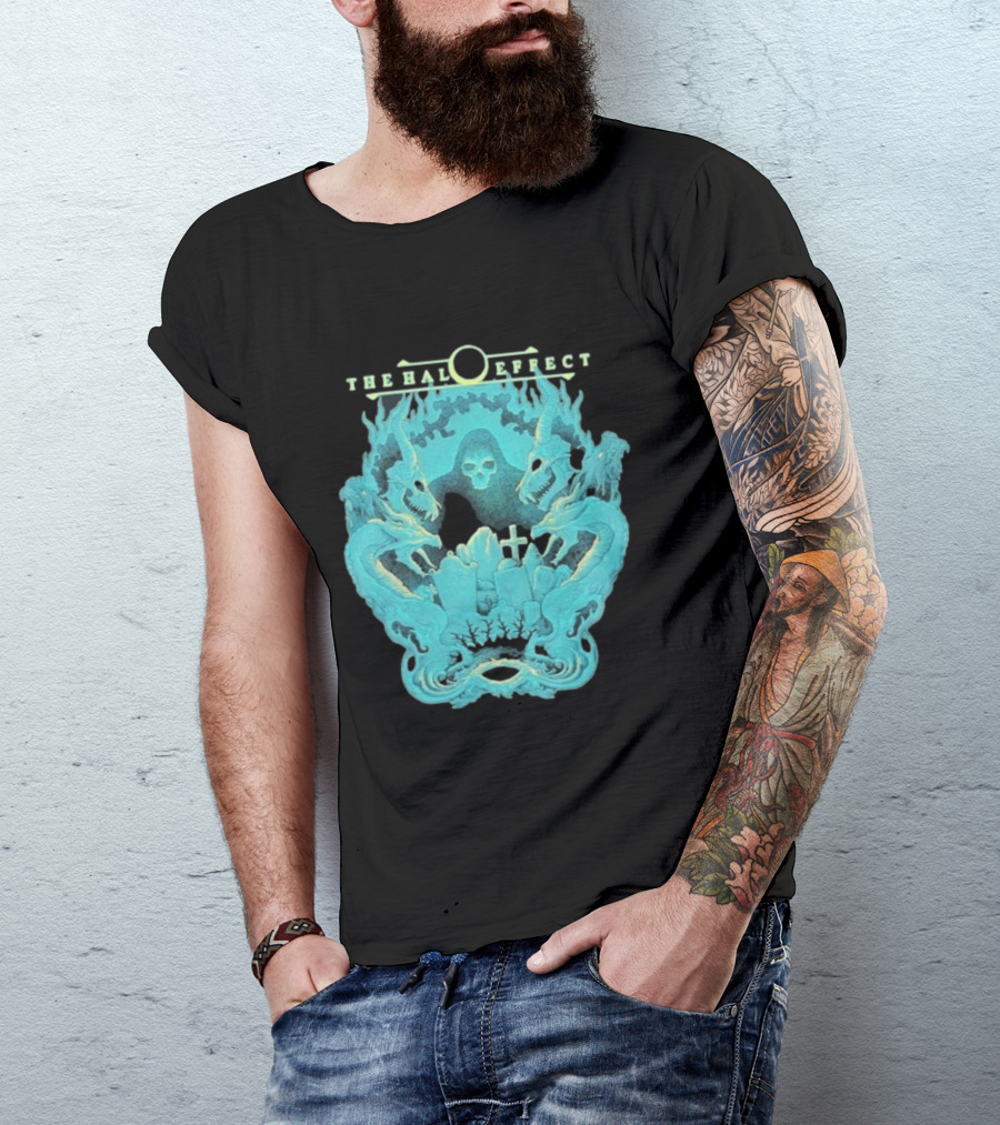 The Halo Effect Dragons Skull Fantasy T-Shirt