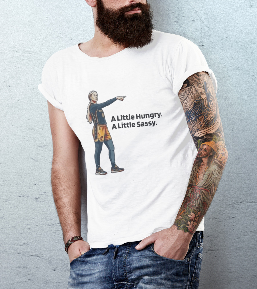 Sophie Cunningham A Little Hungry A Little Sassy Basketball T-Shirt