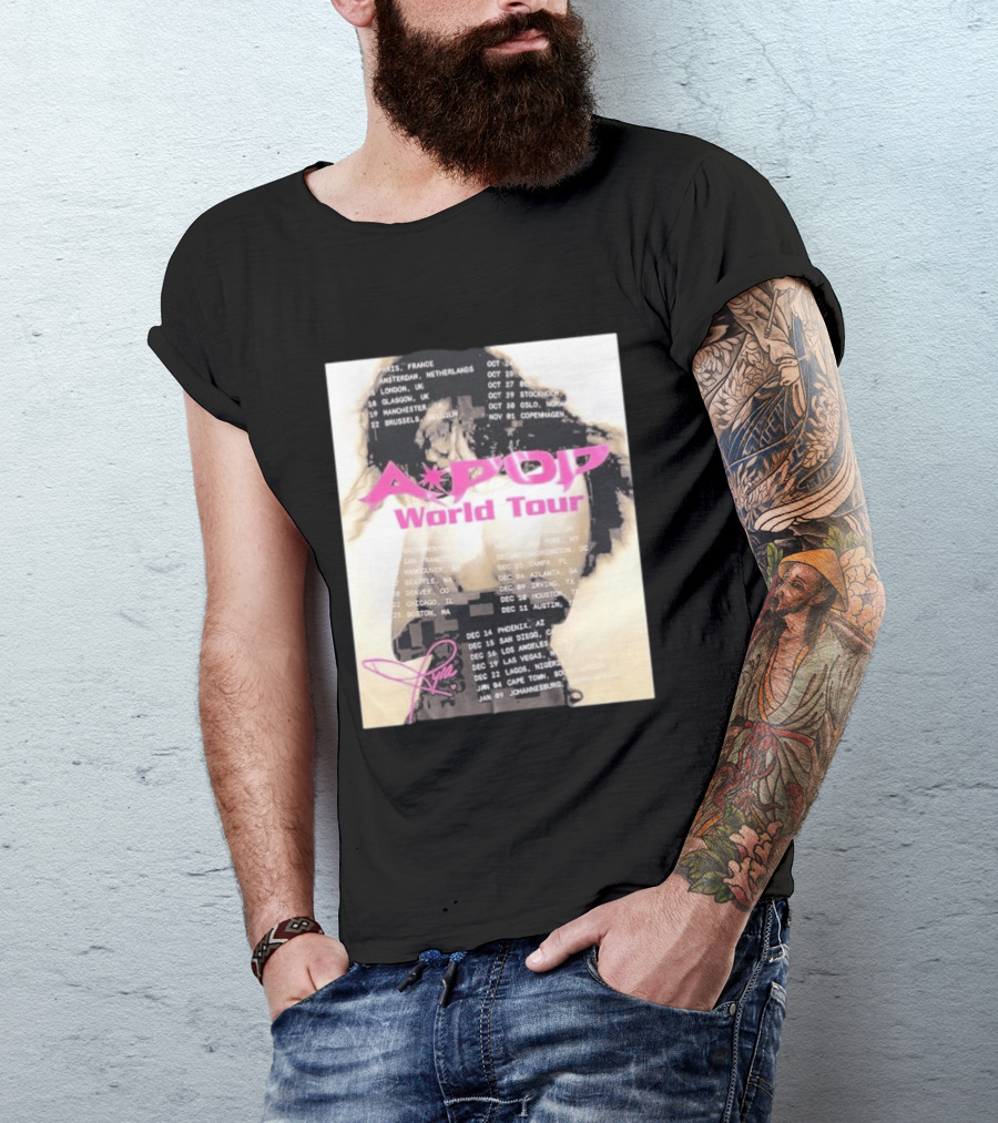 Tyla A Pop World Tour 2026 Paris Amsterdam London Dates And Signature T-Shirt