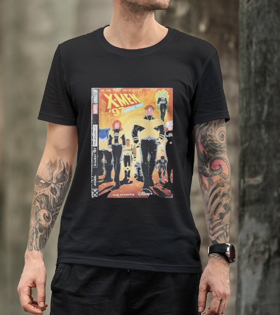 X Men 97 Season 2 X Corp Costumes Polaris Marvel Animation Disney Plus T-Shirt