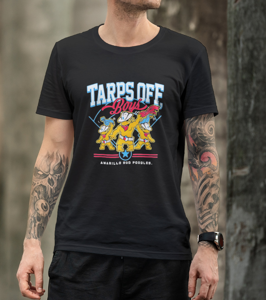 Tarps Off Boys Amarillo Sod Poodles Sports T-Shirt
