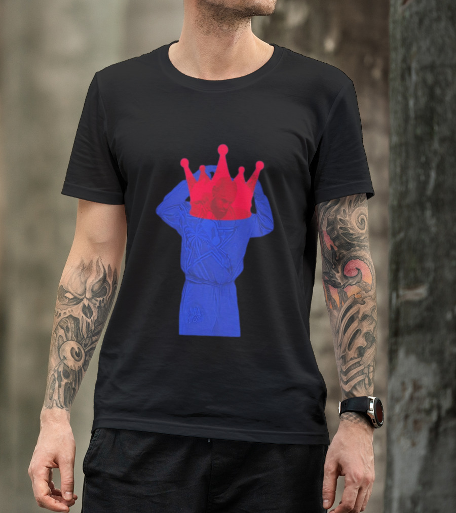LeBron James NBA Finals 76ers King And Crown T-Shirt