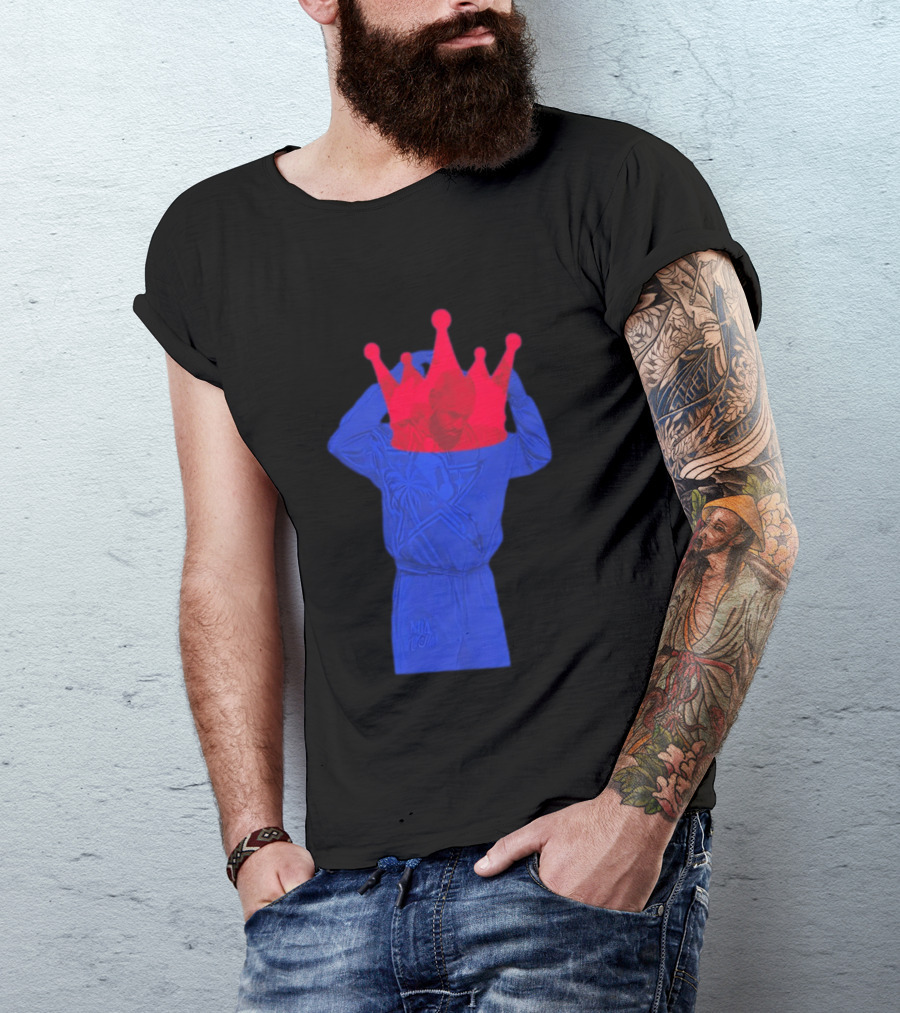 LeBron James NBA Finals 76ers King And Crown T-Shirt