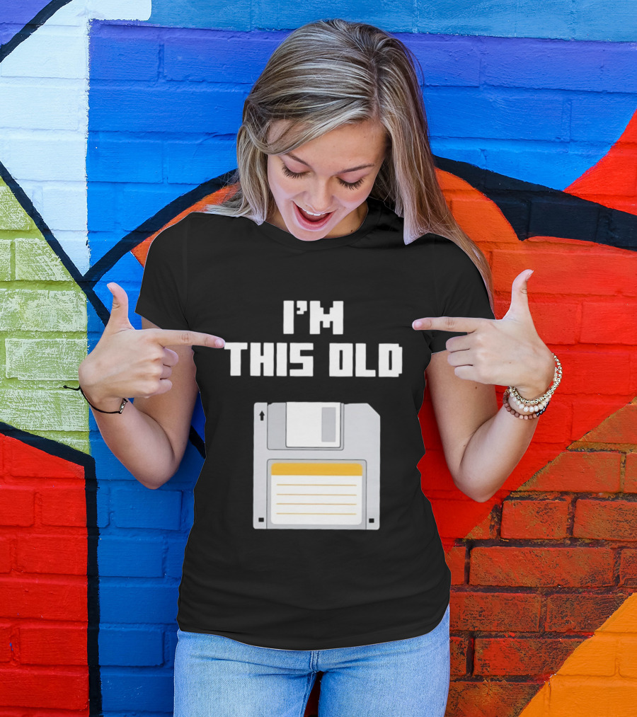 I'm This Old Floppy Disk T-Shirt